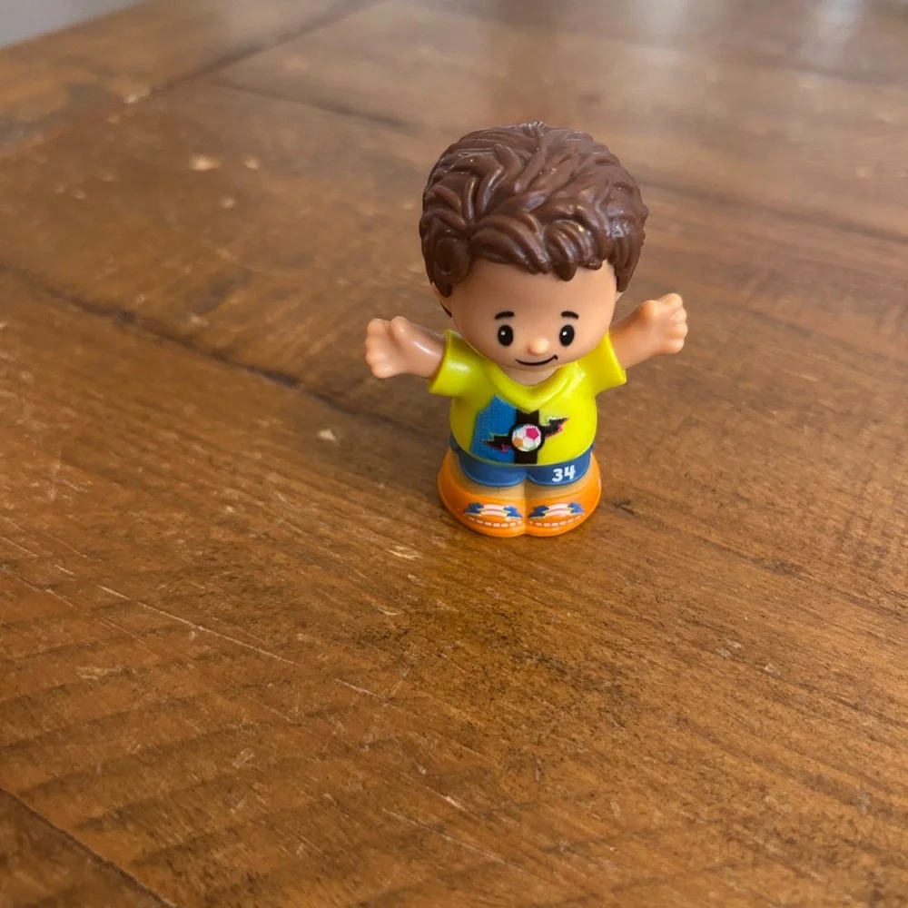 Fisher Price Little People soccer player  as is